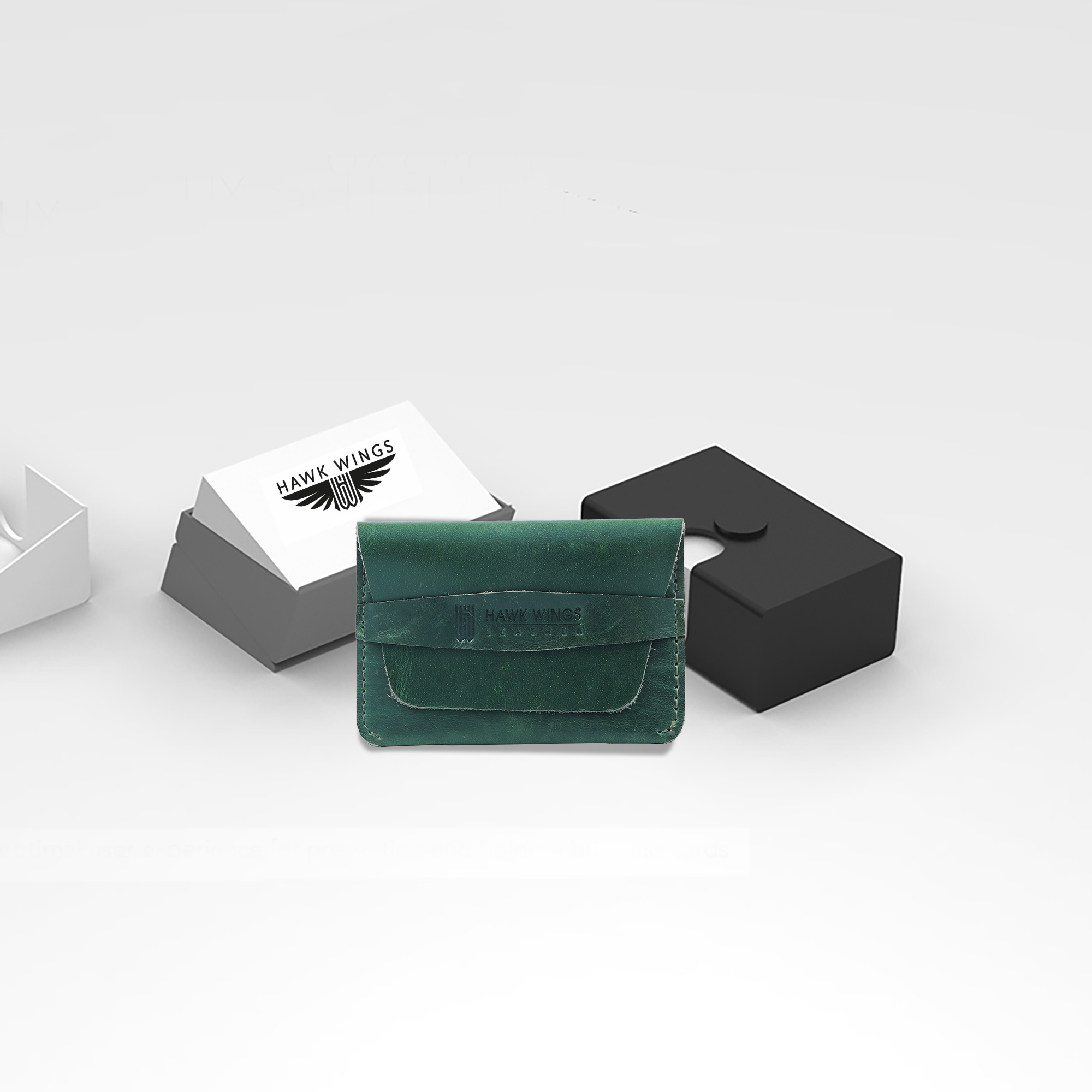 Leather  Wallet for Men and Women |Green-asset-344