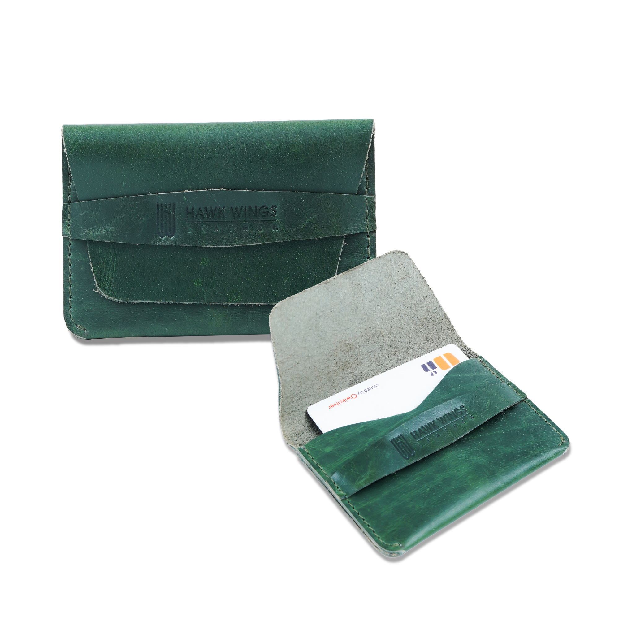 Leather  Wallet for Men and Women |Green-asset-345