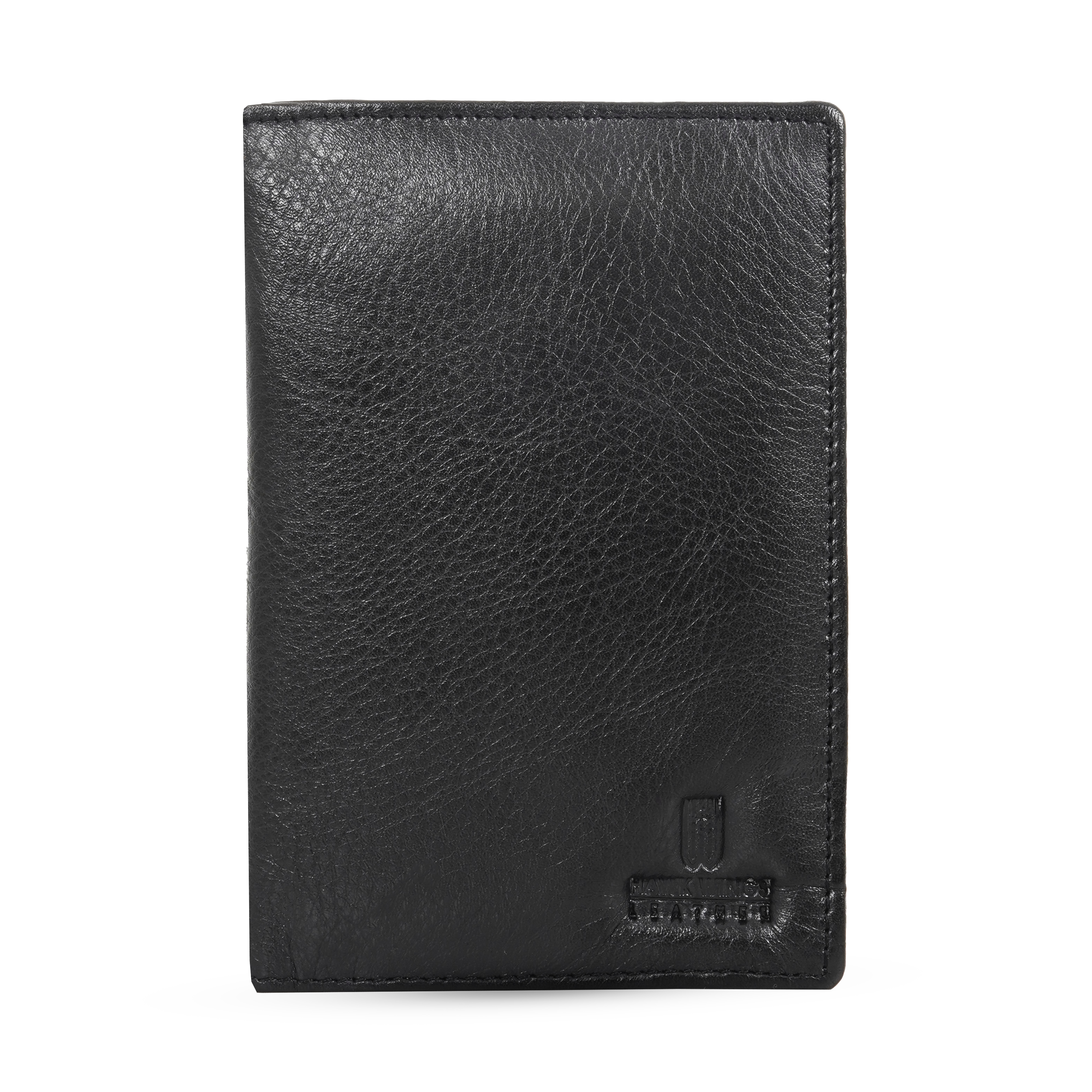  Genuine Leather  Card Holder||Travel Passport Holder (BLACK)-asset-593