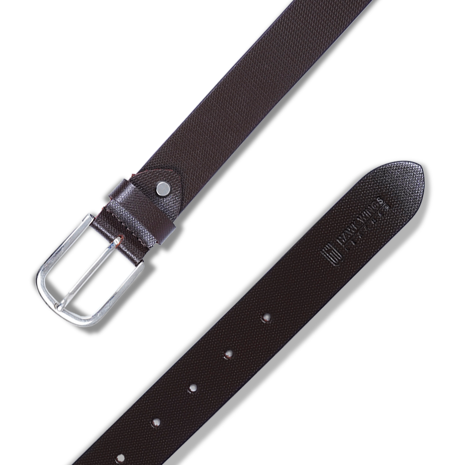  Genuine Leather Belt for Men |Brown| Formal Belt-asset-273