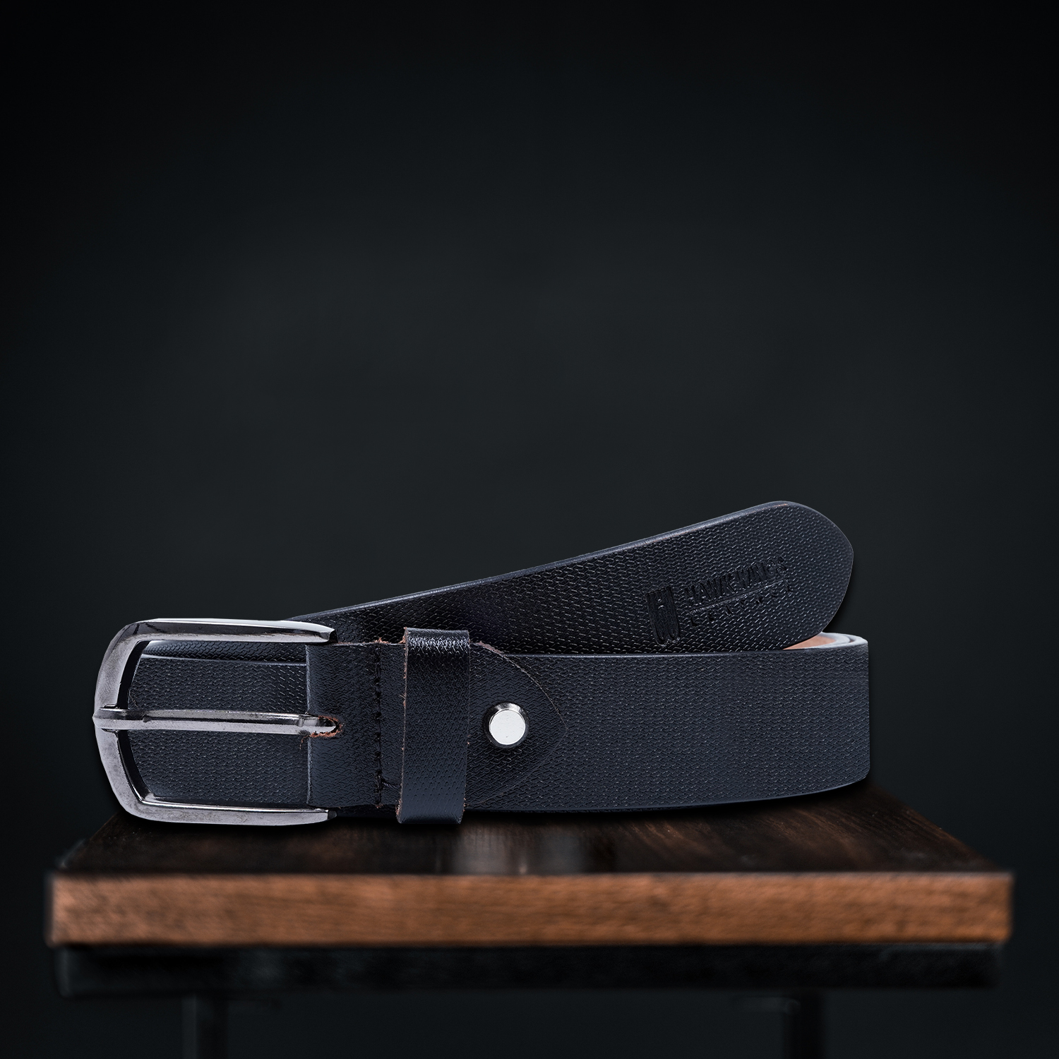  Genuine Leather belt |Formal Belt | Black-asset-270